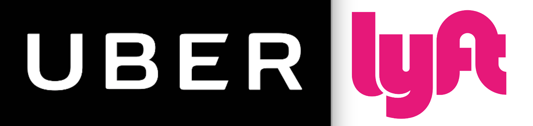 UBER and LYFT Logos