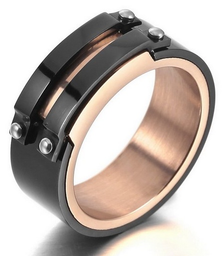 Black Copper Ring Spring 