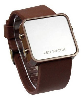 Brown watch