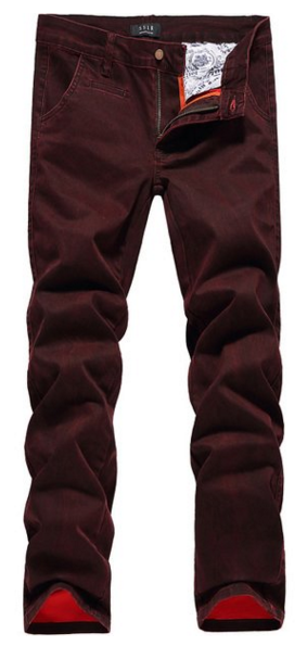 maroon pants 