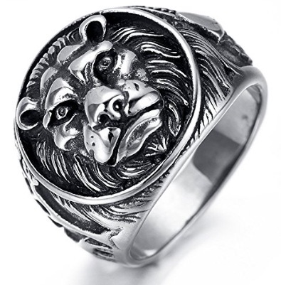 Lion Head Ring 