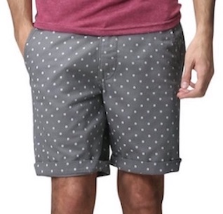 Polka dot shorts