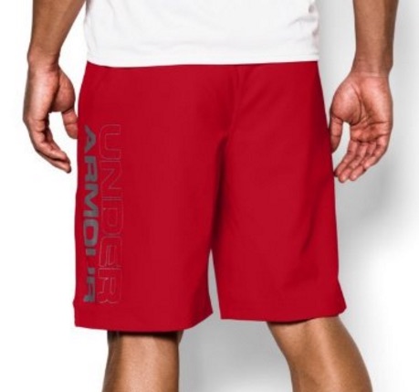 Red UA Shorts