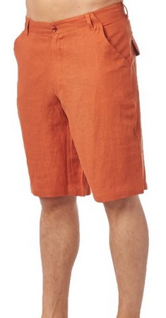 Orange Spring Shorts