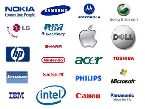 electronic-companies-logos