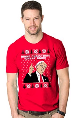 WI 16 Trump Christmas Shirt 
