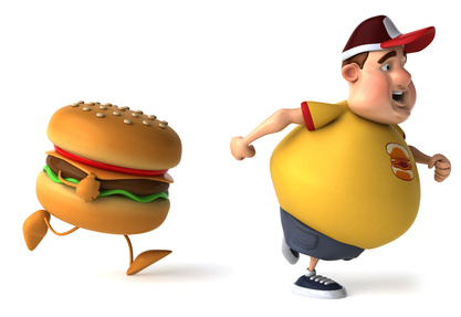 Boy and Burger