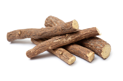 Real licorice root. Looks and taste much different than 