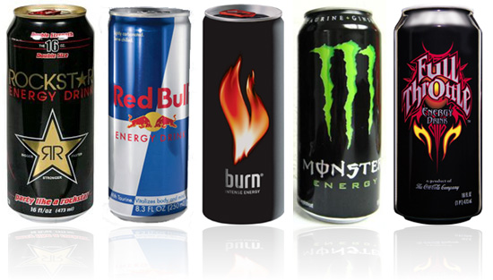 popular energy drinks