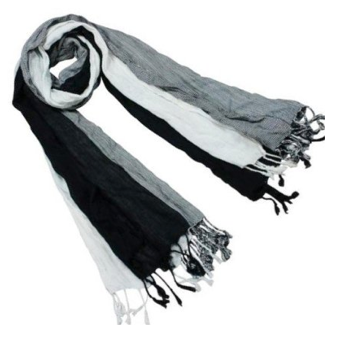 Black and White Scarf 